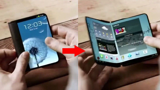 Samsung sẽ lùi lịch ra mắt smartphone gập làm đôi tới năm 2019?
