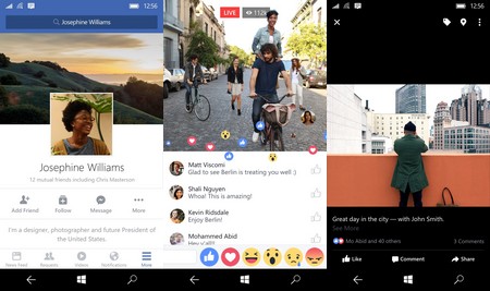 Bản thử nghiệm ứng dụng Facebook “chính hãng” trên Windows 10 Mobile được phát hành