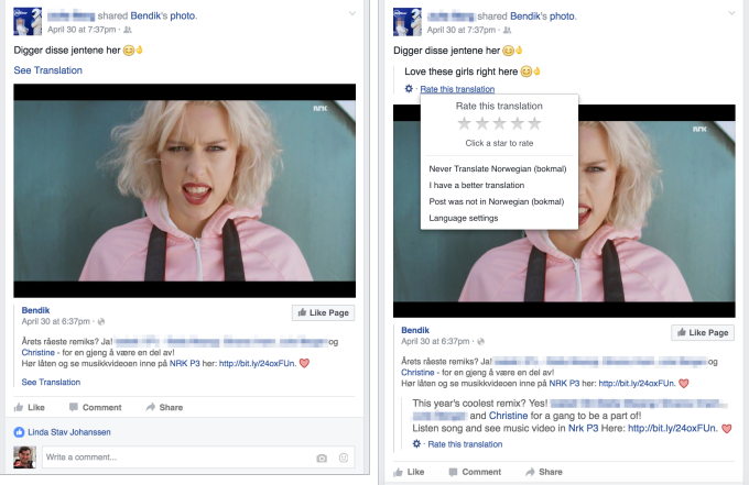 Gần 2 tỉ lượt dịch thuật hàng ngày trên Facebook