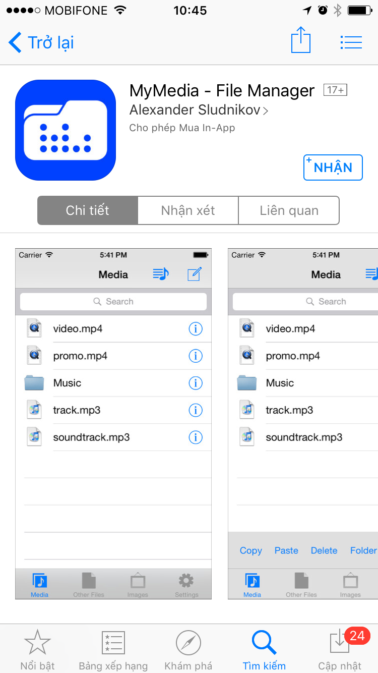 Hướng dẫn tải video Facebook về máy iPhone