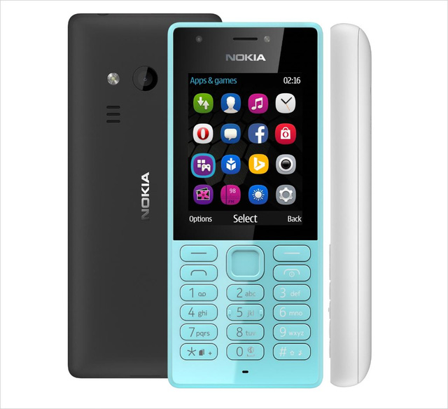 Microsoft bất ngờ ra mắt mẫu điện thoại phổ thông Nokia 216 2 SIM
