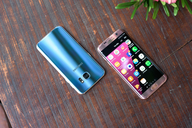 Galaxy S7 edge Xanh Coral – “siêu phẩm” của Samsung hút khách dịp cuối năm 2016