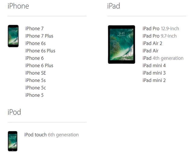 iOS 10 sẽ đến tay người dùng Việt vào rạng sáng ngày 14/9