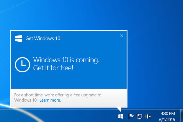 Microsoft phải đền bù 10,000 USD vì ép người dùng cập nhật Windows 10