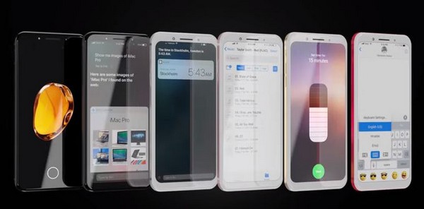 Ngắm thiết kế iPhone 8 tuyệt đẹp qua bản dựng siêu thực