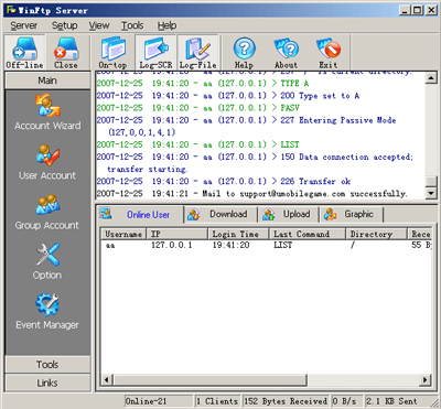 8WinFTPServer400