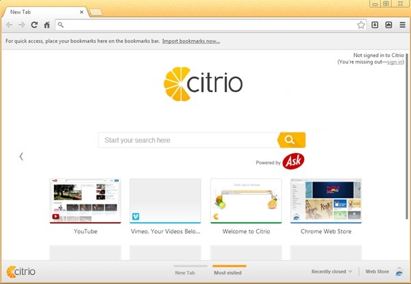 Citrio-browser