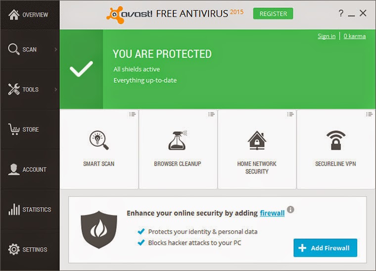 Free Download avast! Free Antivirus 2015 10.2.2214 Final