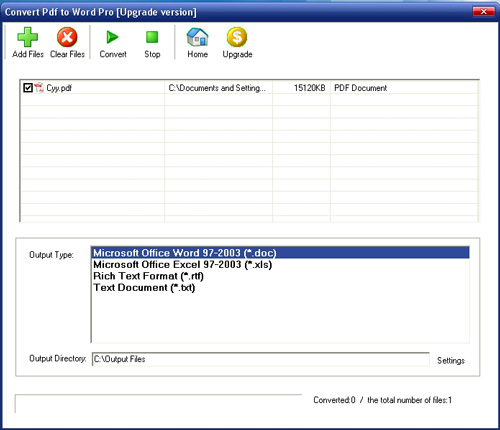ConvertPdftoWordPro3