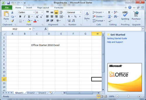 Office-Excel-Starter