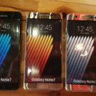 Galaxy Note 7 lộ diện với 3 màu vàng, đen, xám bạc