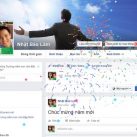 Facebook ra tính năng bắn pháo hoa mừng năm mới