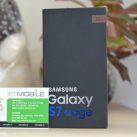 Mở hộp Samsung Galaxy S7 edge màu vàng hồng đầu tiên tại VN