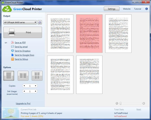 GreenCloudPrinter500