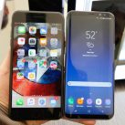 Galaxy S8 Plus so dáng cùng iPhone 7 Plus