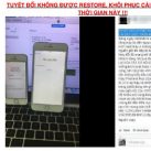 Nhiều iPhone hàng xách tay ở Việt Nam bị biến thành ‘cục gạch’