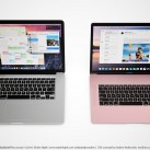 Chiêm ngưỡng ý tưởng Macbook Pro Retina màu vàng hồng
