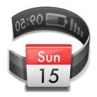 Calendar in Status bar