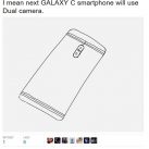 Samsung Galaxy C sẽ được trang bị camera kép?