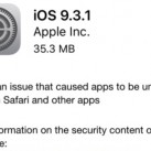 Apple lần thứ hai sửa lỗi cho iOS 9.3