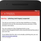 Ứng dụng Gmail trên Android có khả năng phòng tránh được liên kết lừa đảo